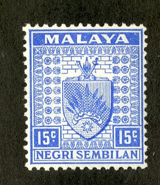 RK36425 MALAYA -NEGRI SEMBILAN 28A MNH SCV $20.00 BIN $11.50