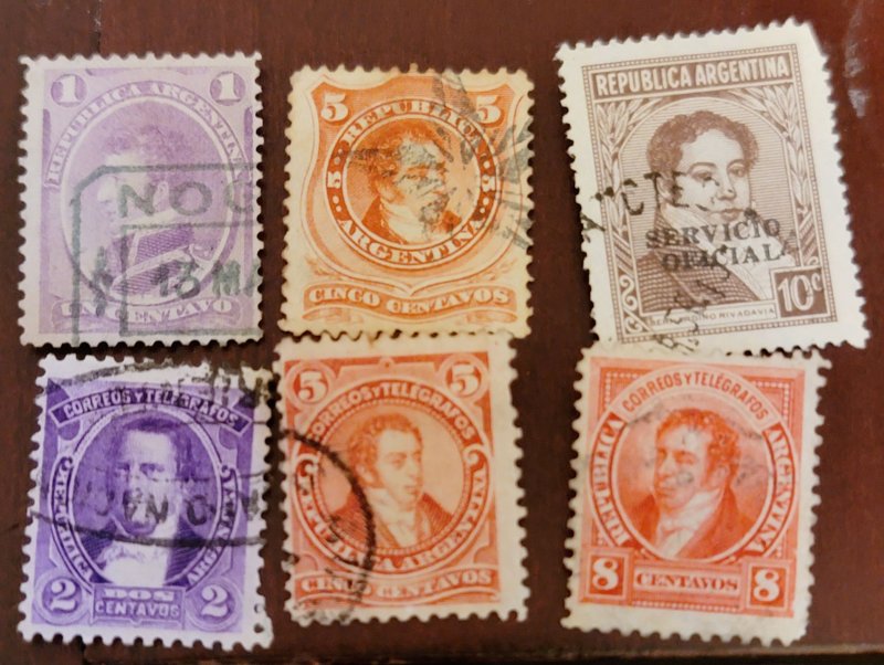 Argentina 22 33 O44 76A 77 85 used