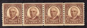 686 Mint,OG,NH... Strip of 4... SCV $11.50