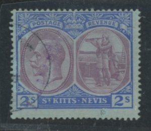 St. Kitts-Nevis #32 Used Single