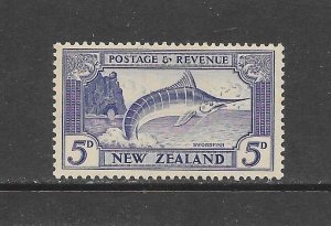 FISH - NEW ZEALAND #192 SWORDFISH MH