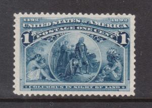 USA #230 XF+/NH Gem