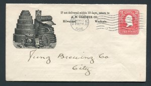 1906 A. H. Gardner Company - Rubber Belting, Hose, Etc. - Milwaukee, Wisconsin