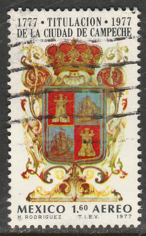 MEXICO C545, 200th Anniv of the naming of Campeche Used F-VF. (906)