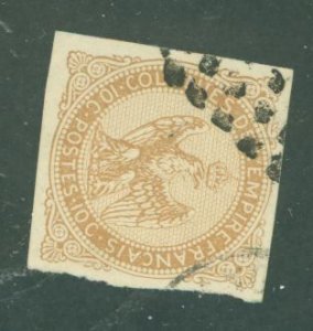 French Colonies (General Issues) #3 Used Single