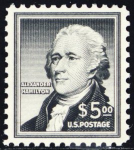 1053, Mint Superb NH $5 High Value Stamp * Stuart Katz