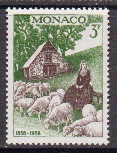 Monaco   #414  MNH  (1958) 