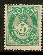 Norway 39a mint spacefiller CV $225