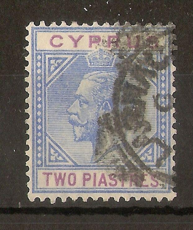 Cyprus 1921 2pi SG93 Fine Used c£27