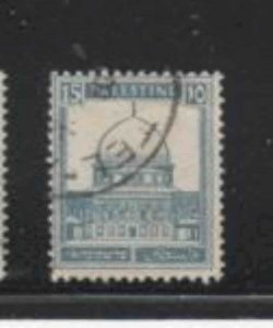 PALESTINE #76 1927 15m MOSQUE OF OMAR F-VF USED b