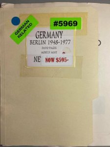 Collections For Sale, Germany - Berlin 1948-1977 (5969)