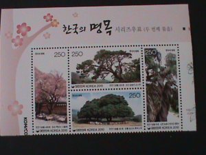 ​KOREA-2010-SC#2332-FAMOUS HISTORIC TREES OF KOREA -MNH-BLOCK VF-LAST ONE