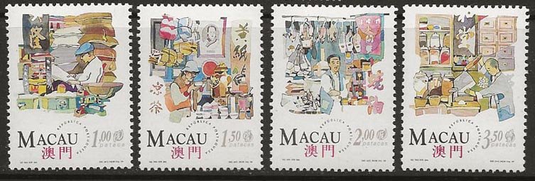 Macao  735-738 nh