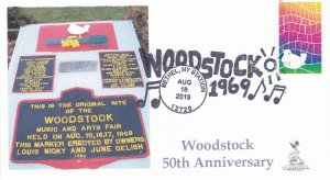 Woodstock 50th Anniversary FDC