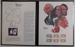 The American Legacy Sanford Kossin Art Panel Fleetwood Presentation Folio