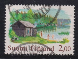 Finland 567 Chimneyless Log Sauna 1977