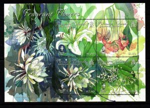 PITCAIRN ISLANDS SGMS1024 2018 FRAGRANT FLOWERS   MNH