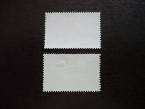 Stamps - British Honduras - Scott# 236,239 - Used Part Set of 2 Stamps