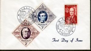 Monaco 1956 FDC!