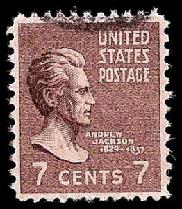 # 812 USED ANDREW JACKSON
