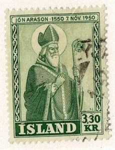 Iceland #270 used 3.30kr Arason