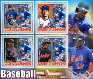 Stamps. Baseball  2023 year,  1+1 sheets  perforated MNH** NEW