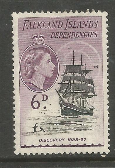 FALKLAND ISLANDS  1L26  MINT HINGED, DISCOVERY