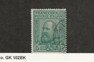 Italy, Postage Stamp, #115 Used, 1910, JFZ