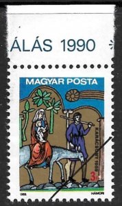 HUNGARY 1989 Christmas SPECIMEN Sc 3207 MNH