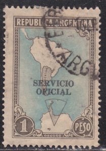 Argentina O52 Map of Argentina O/P 1951