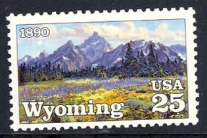 U. S.  2444 mint never hinged SCV $ 0.80