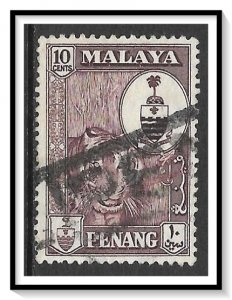 Penang #61 State Crest & Tiger Used