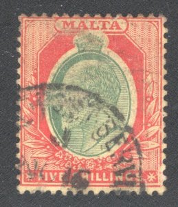 MALTA #41    F/VF, Used,   CV $87.50   ........   3740028