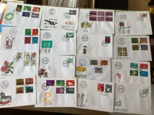 Switzerland postal  covers  16  items Ref A2190