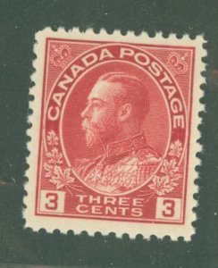 Canada #109 Mint (NH) Single