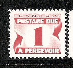 Canada 1967 Postage Due  mint Scott cat.# J21