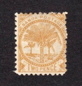 Samoa stamp #13e, MH OG,   CV $40.00