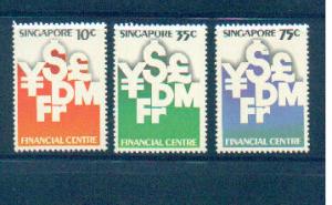 Singapore 1981 Sc 367-9 Monetary Authority MNH