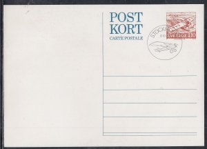 SwedenFDC - Oct 1977 1.1 Kr Post Card