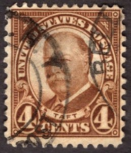 1930, US 4c, Howard Taft, Used, Sc 685