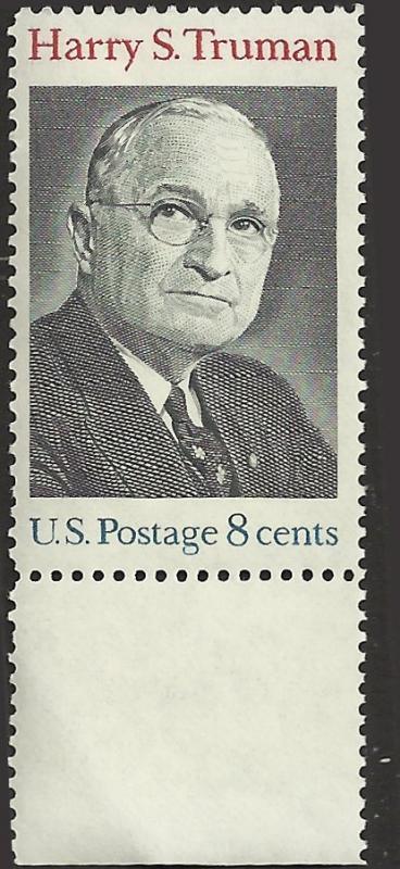 # 1499 MINT NEVER HINGED HARRY S. TRUMAN