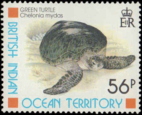 1996 British Indian Ocean Territory #181-184, Complete Set(4), Never Hinged