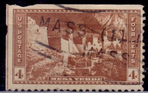 United States 1934, Mesa Verde National Park 4c, sc#743, used