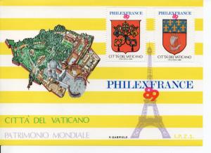 Vatican City 1989 non-postal ss .