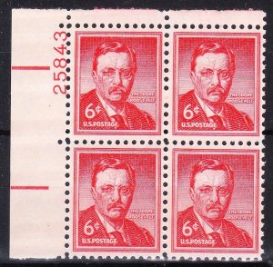 MOstamps - US Scott #1039a Mint OG NH Plate Block of 4 - Lot # HS-E494