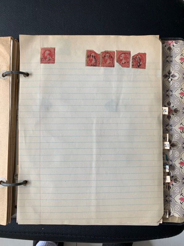 US early stamp collection, mint and used