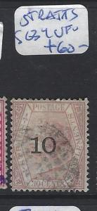 MALAYA STRAITS SETTLEMENTS (P1111B)  QV 10/30C SG 34   VFU