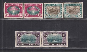 SOUTH AFRICA SC# B9-11  FVF/MOG  1939