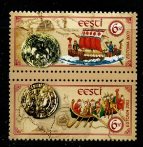 Estonia Sc 464-465 2003 Ancient Trade Routes stamp set mint NH