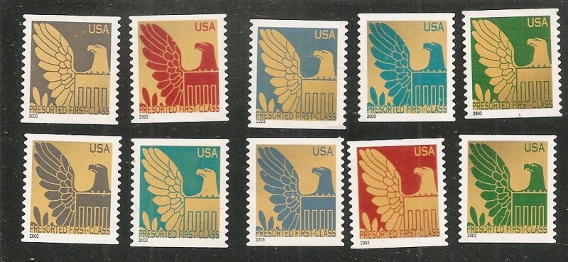 USA   Scott  3792-1801   Eagle        Used